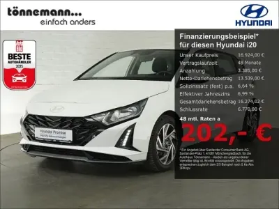 Gebraucht Hyundai i20 Trend 101 PS (74 kW) 2025 Atlas white Kleinwagen