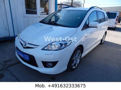 Gebraucht Mazda 5 Active 143 PS (105 kW) 2010 Weiß Van / Kleinbus