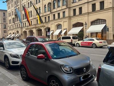 Second-hand Smart ForTwo Cabrio 71 CP (52 kW) 2016 Gri Cabrio