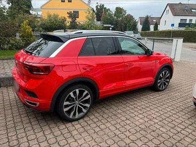 Second-hand VW T-Roc R-line 150 CP (110 kW) 2019 Roșu SUV