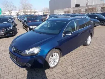 Gebraucht VW Golf VI Style 105 PS (77 kW) 2011 Blau Kombi