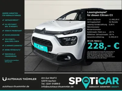 Gebraucht Citroën C3 PureTech 83 PS (61 kW) 2024 Weiß Limousine