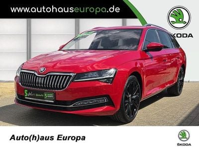 Velvet rot metallic Gebraucht 2021 Skoda Superb Style Kombi | 28.990 € (Guter Preis)