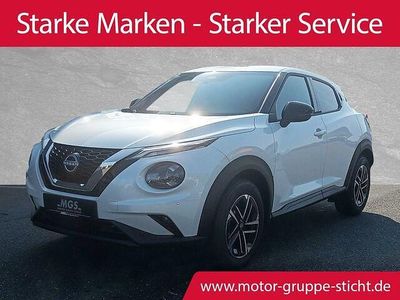 Gebraucht Nissan Juke N-Connecta 114 PS (83 kW) 2022 Weiß SUV