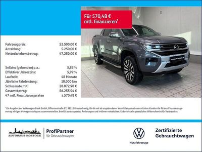 Gebraucht VW Amarok Aventura 241 PS (177 kW) 2023 Grau Pickup