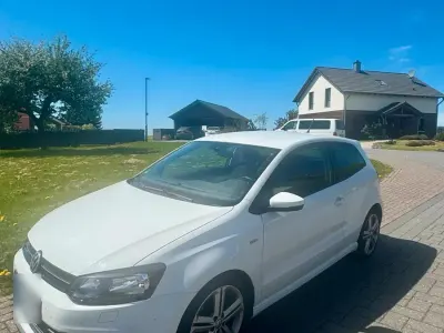 Gebraucht VW Polo R 105 PS (77 kW) 2014 Weiß Kleinwagen