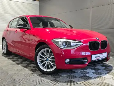 Gebraucht BMW 116 Sport Line 136 PS (100 kW) 2012 Rot Kleinwagen