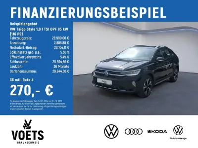 Neu VW Taigo Style 116 PS (85 kW) 2026 SUV