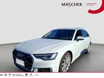 Gebraucht Audi A6 S-Line 299 PS (219 kW) 2025 Gletscherweiss metallic Kombi
