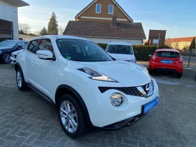 Gebraucht Nissan Juke Acenta 117 PS (86 kW) 2016 Weiß SUV