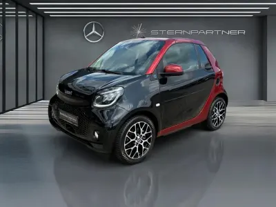 Gebraucht Smart ForTwo Electric Drive Exclusive 60 kW (82 PS) 2021 Schwarz Cabrio
