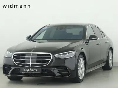 Gebraucht Mercedes S580 AMG 510 PS (375 kW) 2023 Metalliclack obsidianschwarz metallic Limousine