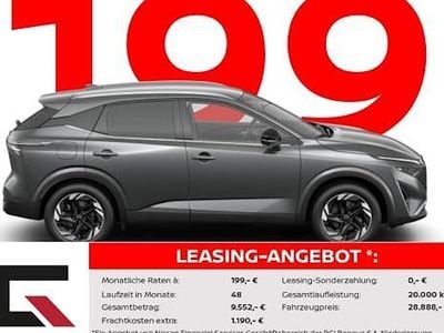 Neu Nissan Qashqai Comfort 140 PS (102 kW) 2025 Gun metallic SUV