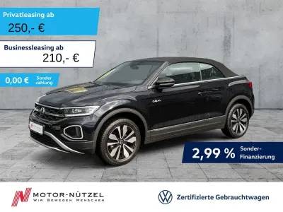 Gebraucht VW T-Roc Cabriolet Goal 116 PS (85 kW) 2025 Schwarz Cabrio