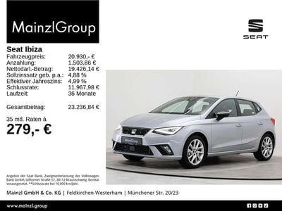 Silber Gebraucht 2024 Seat Ibiza FR Limousine | 20.930 € (Etwas zu teuer)