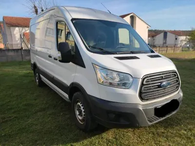 Gebraucht Ford Transit 125 PS (91 kW) 2016 Weiß Van / Kleinbus