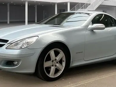 Gebraucht Mercedes SLK200 163 PS (119 kW) 2004 Silber Cabrio