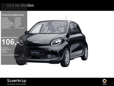 Gebraucht Smart ForFour Electric Drive Passion Exclusive 60 kW (82 PS) 2022 Schwarz Limousine
