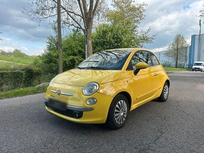 Second-hand Fiat 500 69 CP (50 kW) 2009 Galben Cabrio