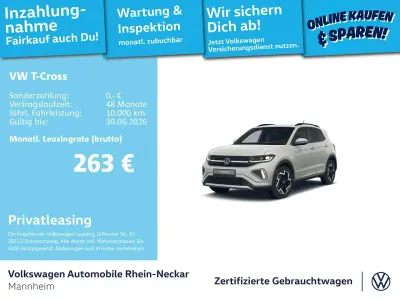 Gebraucht VW T-Cross R-line 150 PS (110 kW) 2025 Ascotgrau SUV