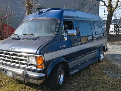 Gebraucht Dodge Ram 1990 Blau Pickup