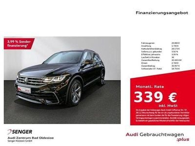 Deep black perleffekt Gebraucht 2022 VW Tiguan R-line SUV | 29.880 € (Guter Preis)