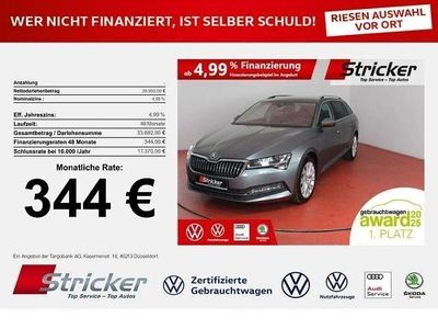 Gebraucht Skoda Superb Style 200 PS (147 kW) 2022 Graphitegrau metallic (metallic) Kombi