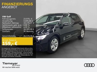 Schwarz Gebraucht 2023 VW Golf VIII Life | 22.960 € (Guter Preis)
