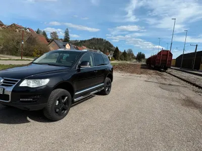 Gebraucht VW Touareg 239 PS (175 kW) 2008 Schwarz SUV