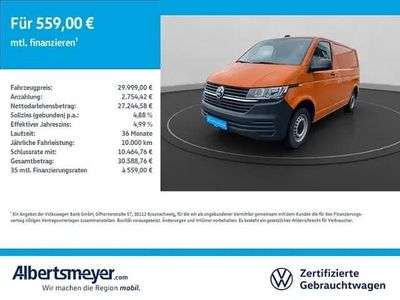 Orange Gebraucht 2020 VW T6.1 Van | 28.999 € (Fairer Preis)