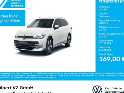 Gebraucht VW Passat Business 150 PS (110 kW) 2025 Oryxweiß perlmutteffekt Kombi