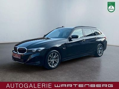 Gebraucht BMW 320e Sport Line 204 PS (150 kW) 2022 Schwarz Kombi