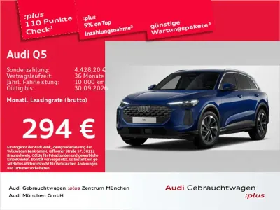 Gebraucht Audi Q5 Sport 204 PS (150 kW) 2025 Navarrablau metallic SUV