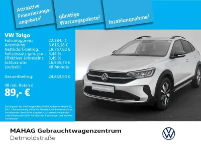 Gebraucht VW Taigo Goal 116 PS (85 kW) 2025 Silber SUV
