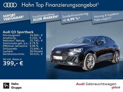 gebraucht Audi Q3 Sportback S line