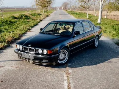 Brugt Alpina B12 349 HK (256 kW) 1989 Sort Sedan