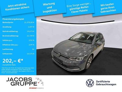 Gebraucht VW Golf VIII Move 110 PS (80 kW) 2024 Grau Limousine