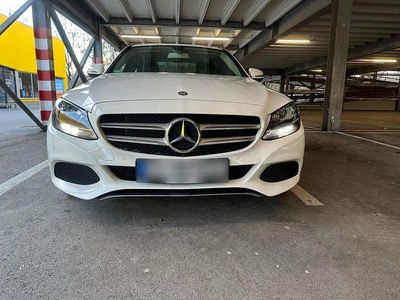 Usata Mercedes C200 Avantgarde 136 CV (100 kW) 2016 Bianco Berlina