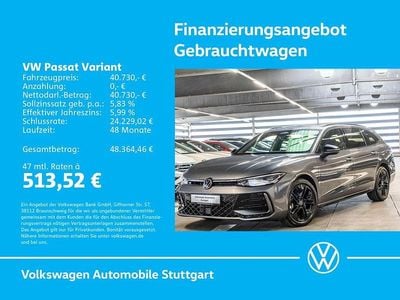 Gebraucht VW Passat R-line 193 PS (141 kW) 2024 Diabasgrau metallic Kombi