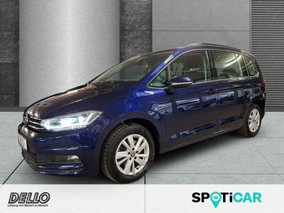 Second-hand VW Touran Comfortline 150 CP (110 kW) 2023 Albastru Monovolum