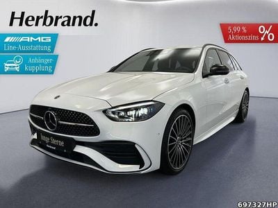 Gebraucht Mercedes C300 AMG 265 PS (194 kW) 2025 Polarweiß Kombi