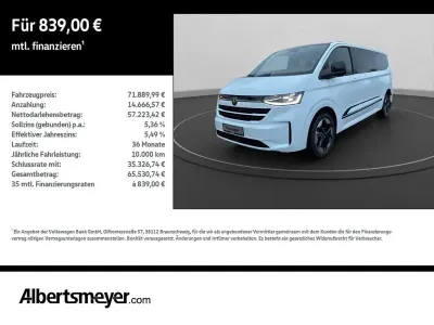 Nowe VW Caravelle Edition 170 KM (125 kW) 2026 Biały Van
