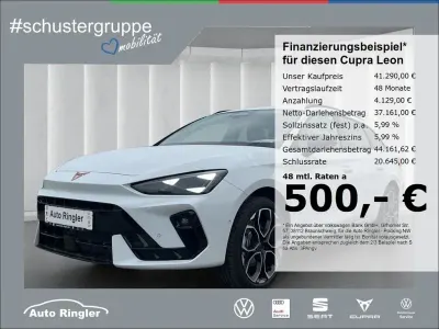 Neu Cupra Leon 150 PS (110 kW) 2026 Weiss Kombi