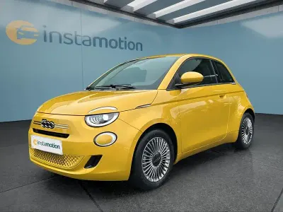 Neu Fiat 500C 65 PS (47 kW) 2025 Gelb Cabrio