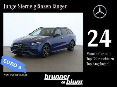 gebraucht Mercedes C300e T AMG MBUX/FAP/Pano/HUD/360°/Memory/18'' Klima