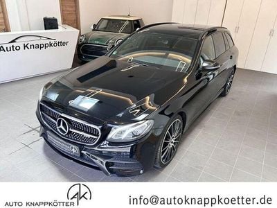 Gebraucht Mercedes E400 AMG line 333 PS (244 kW) 2018 Ung. schwarz  unilack Limousine