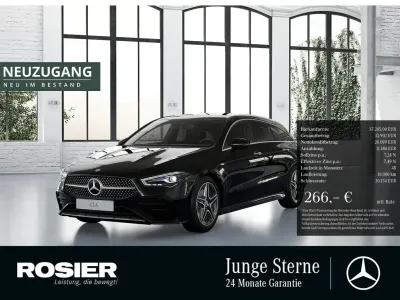 Begagnad Mercedes CLA250e Shooting Brake AMG 163 HK (119 kW) 2025 Svart Kombi