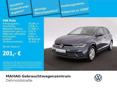 Gebraucht VW Polo Style 95 PS (69 kW) 2021 Rauchgrau metallic Limousine