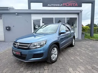 Gebraucht VW Tiguan Trendline 160 PS (117 kW) 2014 Blau SUV