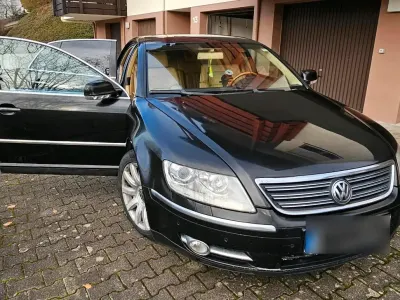 Gebraucht VW Phaeton 249 PS (183 kW) 2008 Schwarz Limousine